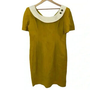 Jose Alvarez Womens 100% Linen Vintage 1960s Dress